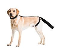 OHCOZZY Dog Tail Protector for Medium Large Dogs, Adjustable Diving Cloth Cover Prevents Licking Wounds, Tail Guard for Recovery (L,Black)