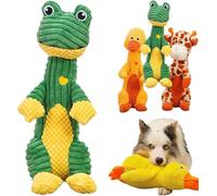 OHCVG Wowpetsmart Dog Chew Toys,Designed for Strong Chewers,Indestructible Pet Toys,Dog Toys,Invincible Chewanimals,Squeaky Stuffed Plushy Dog Toy