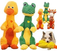 OHCVG Wowpetsmart Dog Chew Toys,Designed for Strong Chewers,Indestructible Pet Toys,Dog Toys,Invincible Chewanimals,Squeaky Stuffed Plushy Dog Toy