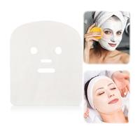 OHEETU 100PCS 12in x 10in Large Precut Gauze Face Masks - Natural White Net Gauze Pads Soft DIY Face Care for Spa Facial Treatments Beauty Salon and Skincare