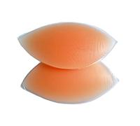 OHEETU 1Pair Womens Silicone Bra Inserts Soft Silicone Breast Inserts Breast Chest Pads Enhancers Push-up Bra Insert Pad Enhancers Gel Bikini Bra Padding for Bras Swimsuits