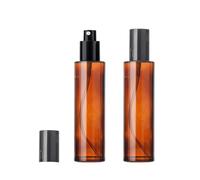 OHEETU 2PCS 100ml 3.4oz Amber Glass Spray Bottles Empty Refillable Fine Mist Spray Bottles Cosmetic Bottles Containers for Essential Oil Aromatherapy Makeup Travel