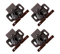ohfruit 1 Set Cabinet Locks Built-in Spring Rustproof Electroplated Adjustable Cabinet Door Lock Easy Installation Multipurpose Iron Cabinet Latch Cupboard Door Lock Hardware Home Supplies Black