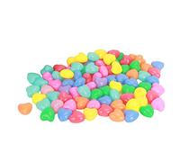 ohfruit 100Pcs Ball Pit Balls, Pentagram/Heart Ocean Balls, BPA Free Plastic Pool Ball Toys, Kids Play Tent Filler Indoor Outdoor Toy Random Color Heart