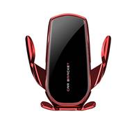 ohfruit Car Vent Phone Holder, Phone Stand for Car, Gravity Induction Automatic Clamping Universal Mount, Car Adjustable Air Vent Phone Holder Red