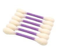 ohfruit Cotton Swab Cat Toy, 6Pcs Felt Giant Swab with Catnip, Teething Chew Sticks for Cats, for Indoor Kittens Kicking and Scratching, for Energy Burn and Enrichment Purple