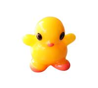 ohfruit Miniature Animal Figurines, Resin Mini Dolphin Bunny Duck Chick Elf Statue, 2-4cm Small Ornament for Succulent Potted Plant and Moss Micro Landscape Decor D