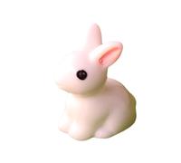 ohfruit Miniature Animal Figurines, Resin Mini Dolphin Bunny Duck Chick Elf Statue, 2-4cm Small Ornament for Succulent Potted Plant and Moss Micro Landscape Decor C