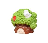 ohfruit Miniature House, Resin Micro Landscape Accessory for Fairy Garden, Mini Cartoon Cottage Model with Waterproof and Sun Resistant, for Bonsai Terrarium and Desktop Sand Table Decor G