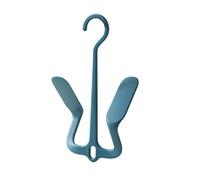 ohfruit Strong Shoe Drying Hanger, Shoe Dry Rack, Double Hook Space-Saving, PP Non-Slip - for Sneakers Fast Air Drying, Laundry Closet Organizer Cyan