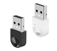 ohfruit Wireless Adapter for PC, Wireless 5.1 USB Adapter Dongle Receiver and Transmitter for Desktop, Laptop, Mouse, Keyboard, Printers, Headsets, Speakers Random Color