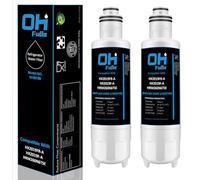 OHFULLS HX2019FR-A HX2019F-A Water Filter Replacement, Compatible with Hisense HRM260N6TSE HRFD560SW HRCD585BW HRFD634BW HRCD650BW HRCD586TBWB Mora MRM260N6TSE, 2-Pack
