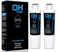 OHFULLS MIWF6200 Water Filter Replacement, Compatible with Midea MIWF6200, Sharp SJWF200, SJG2254FS, Thor Kitchen WF200, MIWFT2100, MRS26D5AST, MF-2008-R2, RFM-W-36, 2-Filters Included
