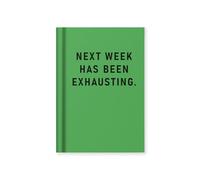 Ohh Deer Next Week Has Been Exhausting | Pocket Fabric Hardback Notebook (A7) | 112 Lined Pages | Funny Gift Notebook