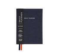 Ohh Deer To Do List Notebook | A5 Notebook & Undated Daily Planner | Hourly Schedule Planner | Productivity Planner, Work Planner & Organiser Notebook | Off Black