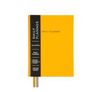 Ohh Deer To Do List Notebook | B6 Notebook & Undated Daily Planner | Hourly Schedule Planner | Productivity Planner, Work Planner & Organiser Notebook | Yellow