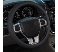 OHHMNKK Steering Wheel Cover for Dodge Durango Avenger Grand Caravan Challenger Journey Charger Nitro (Yellow)