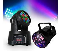 Ohio 18LED Lyre 18X3 W RGB + Mushroom LED Mini Light rvbab