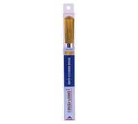 Ohio Brush Works, Stiff Parts Cleaning Brush, Handmade, Home and Auto Use, Solid Ergonomic Wood Handle, Everyday Use, Clean Motors, Metal Parts, and Machinery (Brass Bristle)