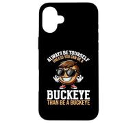 Ohio Buckeye Case for iPhone 16 Plus