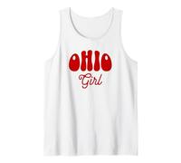 Ohio Girl, Cute Midwest Pride State Home Fun Tank Top
