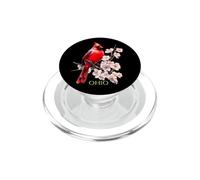 Ohio Northern Cardinal Wild Backyard Birds Garden Birder PopSockets PopGrip for MagSafe