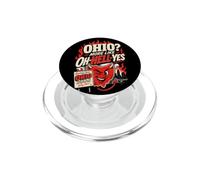 Ohio OH Hell Yes Funny Ohio Pride Saying PopSockets PopGrip for MagSafe