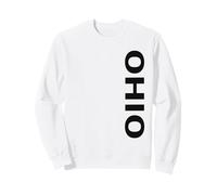 Ohio Proud State Vertical Minimalist OH Sweatshirt