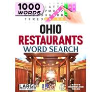 Ohio Restaurants Word Search: Large Print