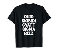Ohio Skibidi Gyatt Sigma Rizz Funny T-Shirt
