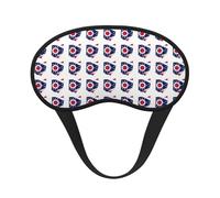 Ohio State Flag Map Sleep Mask 100% Light Blocking Eye Mask for Sleeping, Sleep Mask for Unisex for Travel/Nap