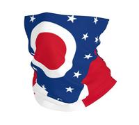 Ohio State Flag print Cooling Multi Use Neck Gaiter Men's and Women's Summer Face Mask for Working, Running Sports