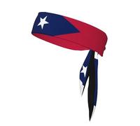 Ohio State Flag Prints Double-sided sports bandana with straps sweat-wicking and breathable suitable for running and fitness.