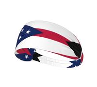 Ohio State Flag Sports Head Tie for Men and Women-Headband Karate Tie Back Sweat Wicking Workout Head Band,Perfect for Running