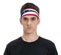 Ohio State Flag Unisex Sports Sweatband Headband, Breathable and Moisture, Suitable Running Cycling Yoga Waiting for Sports.