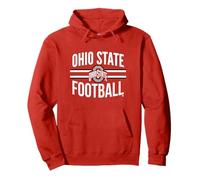 Ohio State Football: Logo Stripe Pullover Hoodie