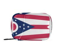 Ohio State Ohio Oh Flag aid Bag with Detachable Compartments Convenient Organizer Travel case