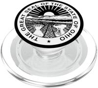 OHIO STATE SEAL FLAG PopSockets PopGrip for MagSafe