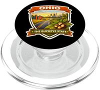 Ohio The Buckeye State Souvenir Memorabilia Proud Visitor PopSockets PopGrip for MagSafe