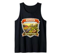Ohio The Buckeye State Souvenir Memorabilia Proud Visitor Tank Top