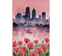 Ohio Travel Journal | Pink Floral Diary | Just a Girl Who Loves Ohio Notebook | Cute Souvenir Gift for Girls, Teens & Women | 120 Wide-Ruled Pages, Paperback
