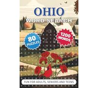 Ohio Word Search Puzzle Book: Word Searches with Easy-to-Read Print about Ohio, Cities, Landmarks, History and More | 6 x 9 inches, 102 pages | 80 ... Times (Across America Word Search Adventures)