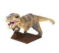 OHiZVZV 870-Piece T-Rex Building Set, Detailed Tyrannosaurus Rex Figure, Stress Relief DIY Project for Adult Fans, Perfect for Educational Play and Room Decoration
