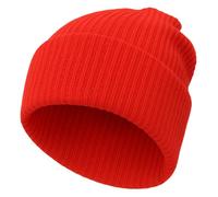 Ohjijinn Anime Beanie Cute Kawaii Beanie Knit Hats, Funny Beanie Hat Winter Skiing Slouchy Warm Cap for Women Girls, Red, One Size