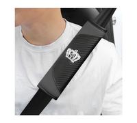 Ohleats 2PCS Car Seat Belt Cover Pad, Crown Auto Seatbelt Protector for a More Comfortable Driving, Safety Seatbelt Shoulder Strap Covers for Your Neck, Universal Car Accessories (Gray)