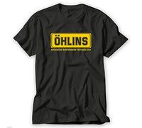 Ohlins Vintage T Shirt Tee Shock Suspension T Shirt Black M