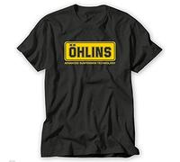 Ohlins Vintage T Shirt tee Shock Suspension T Shirt Black XL