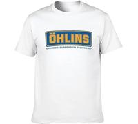 OHLINS White T-Shirt Unisex Mens Tee Shirt S-3XL Top Sweatshirt Short Sleeve White L