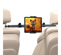 OHLPRO Car Headrest Tablet Holder for iPad - Extendable Aluminum Mount, Back Seat Mount for Kids Road Trip, Fits iPad Pro/Air/Mini, Galaxy Tab, Kindle Fire HD, 5-13" Devices
