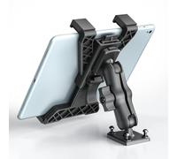 OHLPRO Heavy Duty Drill Base Tablet Holder Car Mount Dashboard for 7" - 11.5" Tablets, iPad Mini Samsung Galaxy, Multi-Angle, Industrial, Black